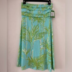 NWT Lilly Pulitzer Petula dress coverup Surf Blue Big Bam Medium